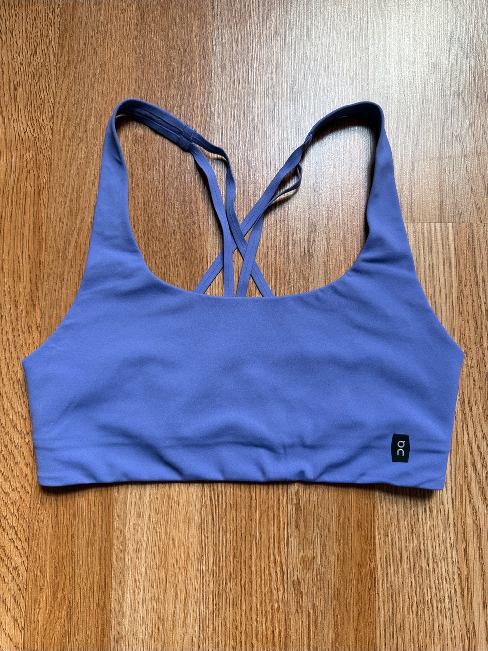 On Running Studio Sports Bra Purple Racerback